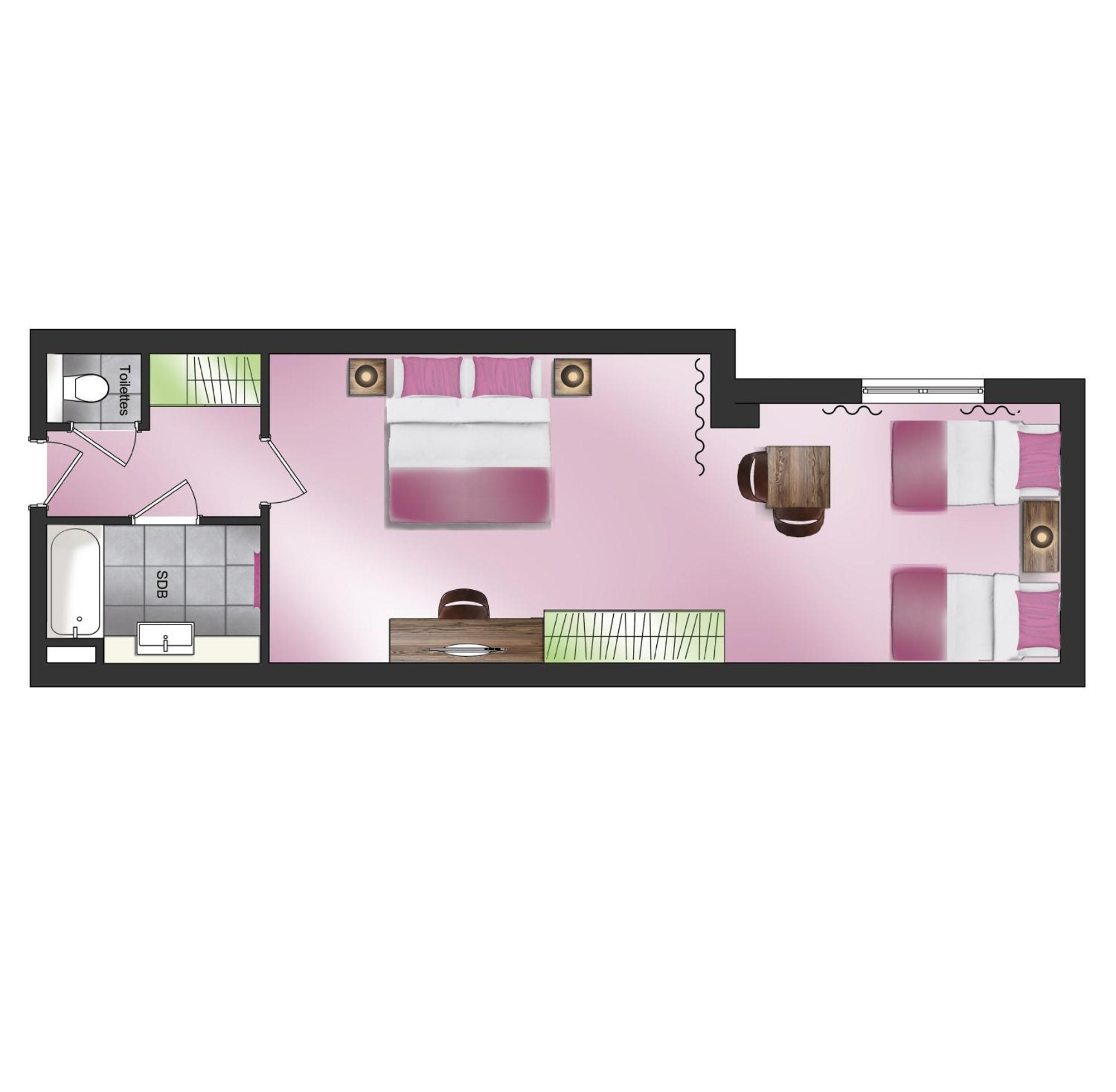 Hotel Les Grillons Тэлуар Номер фото